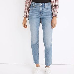 Madewell Middle School-rise Perfect Vintage Straight jeans